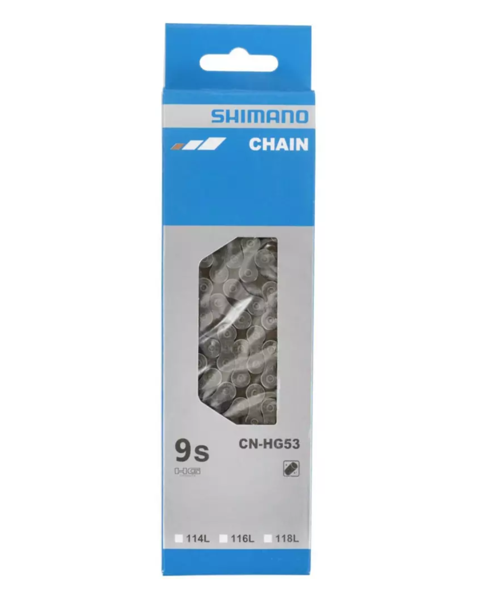CADENA SHIMANO CN-HG53 PARA 9 VELOCIDADES